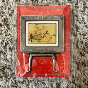 Coca-Cola Mickey 75th Anniversary Display with Red and Yellow Accents